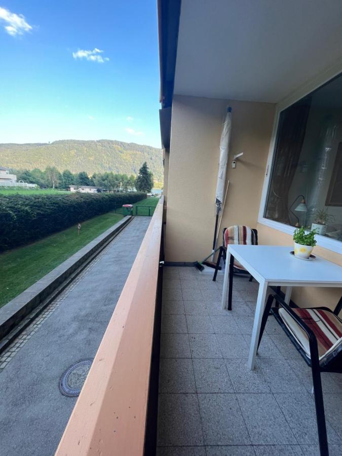 Kaernten Ossiacher See Apartment Zwei Zimmer Ferienwohnung Direkter Seezugang Strand Beheizte Schwimmhalle بودينسدورف المظهر الخارجي الصورة